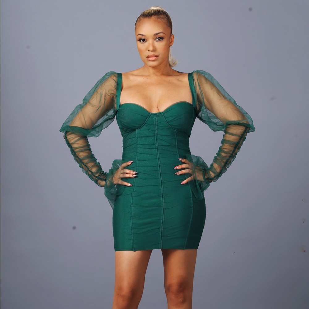 Green Bandage Dress
